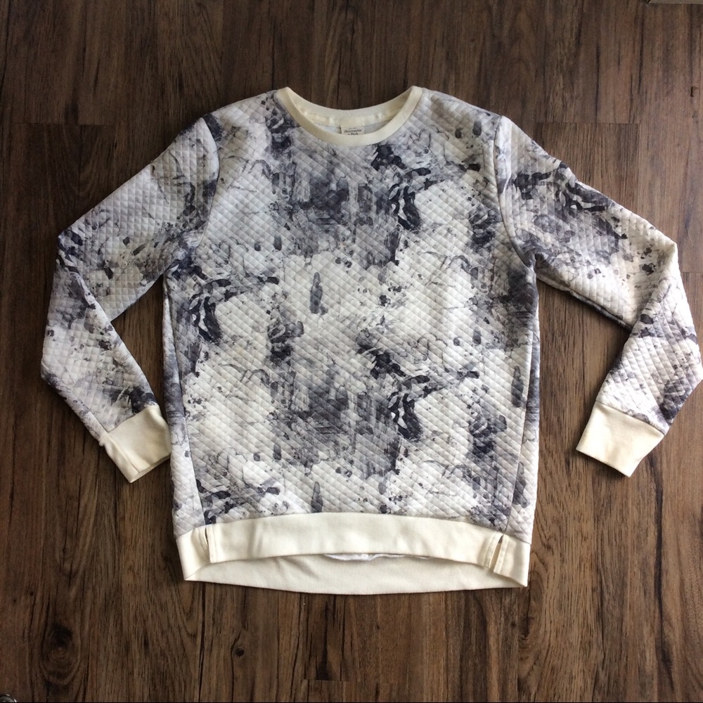 Abercrombie & Fitch quilted Sweatshirt